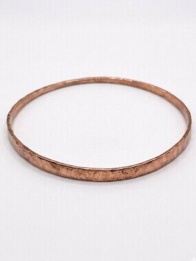 RLM Studio Hand-Hammered Copper Bangle Bracelet